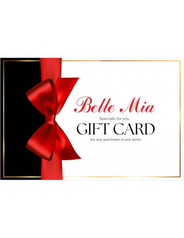 Carte-cadeau numérique de Belle Mia Boutique en stock