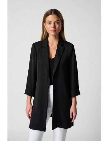 Joseph Ribkoff Blazer 211361p-Blk noir Véritable concentré