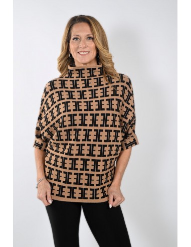 Frank Lyman Top 233882u Camel / noir l'achat 