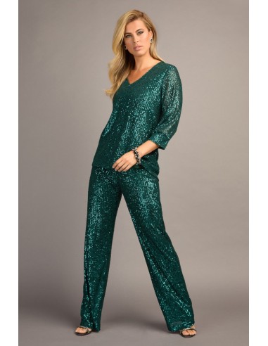 Frank Lyman Pant 234245-Emrld Emerald Pour