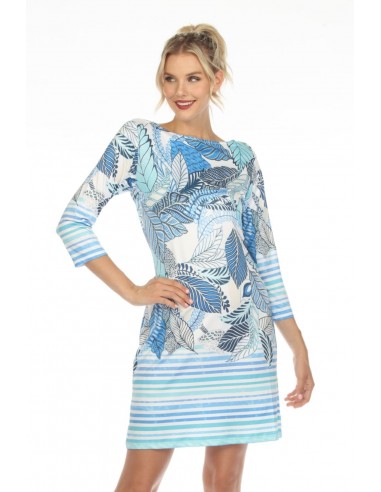 Tango Mango Robe D9277-5802 Bleu / Multi ouvre sa boutique