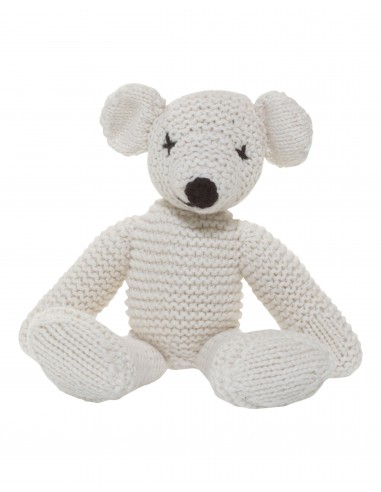 Cashmere Teddy Bear New Ivory White Découvrez la collection