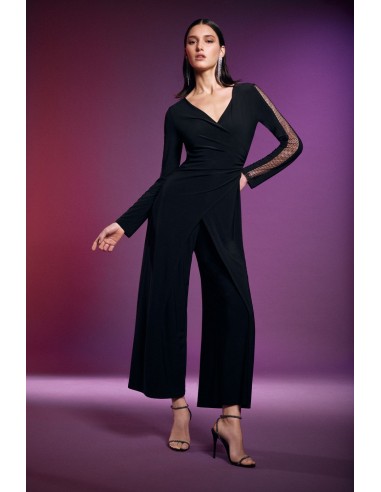 Joseph Ribkoff Signature Jumpsuit 243722-Blk Black s'inspire de l'anatomie humaine