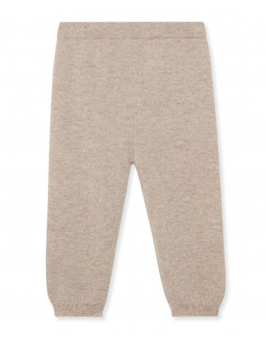 Bear Pocket Cashmere Leggings Light Oatmeal Brown la livraison gratuite