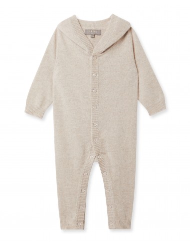 Bear Cashmere Sleepsuit Light Oatmeal Brown d'Europe débarque