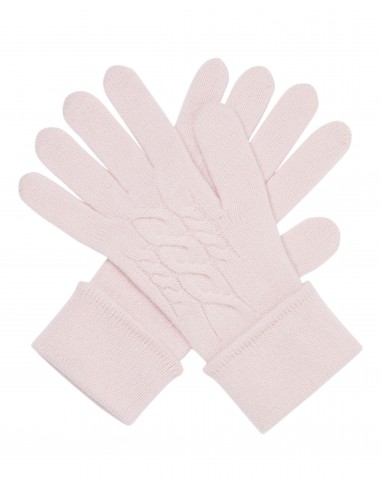 Women's Cable Cashmere Gloves Quartz Pink votre restaurant rapide dans 