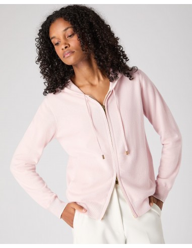 Women's Ada Cashmere Hoodie Quartz Pink Paris Déstockage Promo