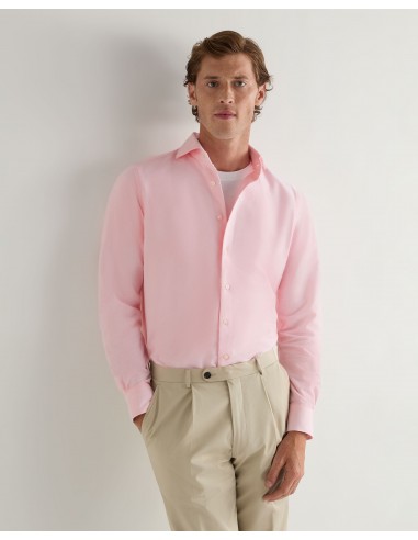 Men's Cannes Soft Flannel Shirt Pink offre 