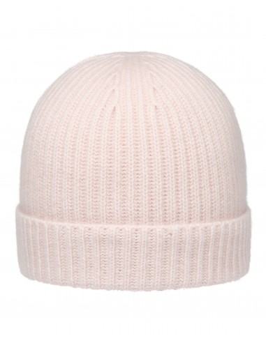 Unisex Ribbed Cashmere Hat Quartz Pink Amélioration de cerveau avec