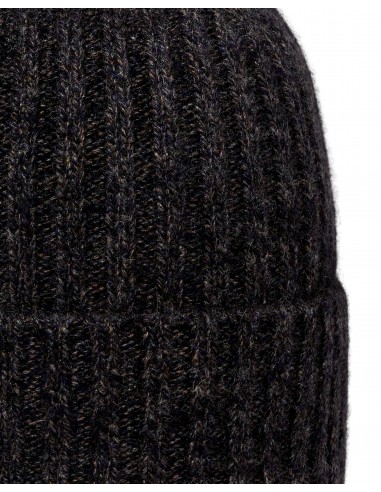 Unisex Chunky Ribbed Cashmere Hat Granite Grey sélection de produits