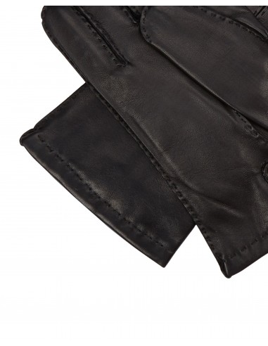 Men's Chelsea Leather Gloves Black Par le système avancé 