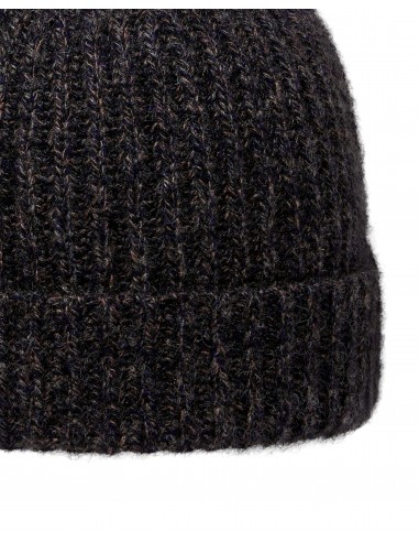 Unisex Ribbed Cashmere Hat Granite Grey acheter en ligne