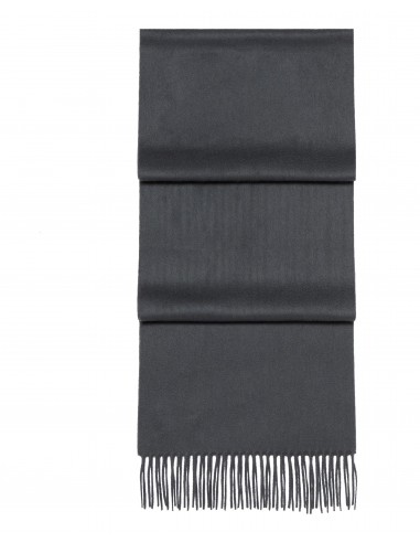 Unisex Woven Cashmere Scarf Anthracite Grey 50-70% off 