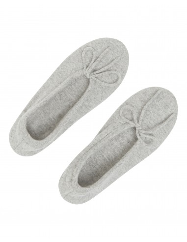 Women's Cashmere Slippers Fumo Grey plus qu'un jeu 