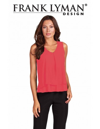 Frank Lyman Top Style 61175-CRL Coral de France