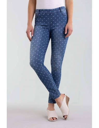 Lisette L Denim 859680-76 Denim Blue-White Dots shop