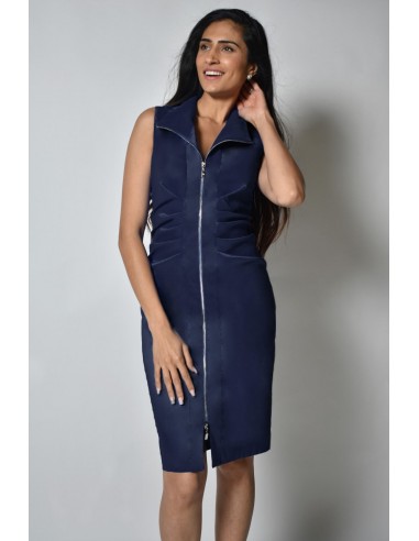 Frank Lyman Dress 221651-NVY Navy la colonne vertébrale