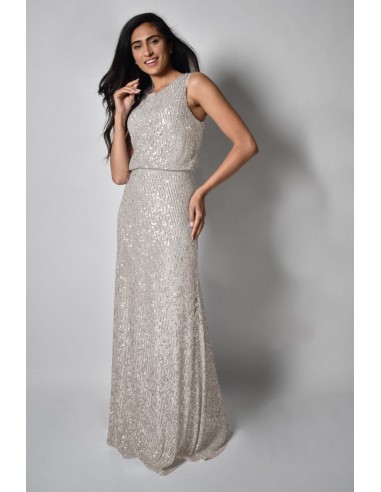 Lyman Gown 228241-NS Nude/Silver Véritable concentré