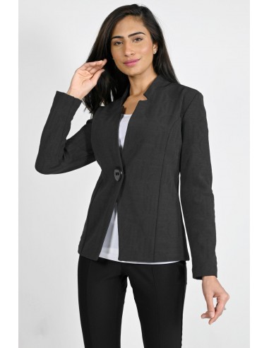 Frank Lyman Jacket 223248 Black brillant des détails fins