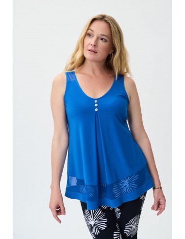 Joseph Ribkoff Tunic 231125-BO Blue Oasis Profitez des Offres !