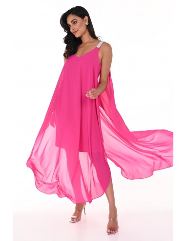 Lyman Dress 248003-BP Bright Pink france