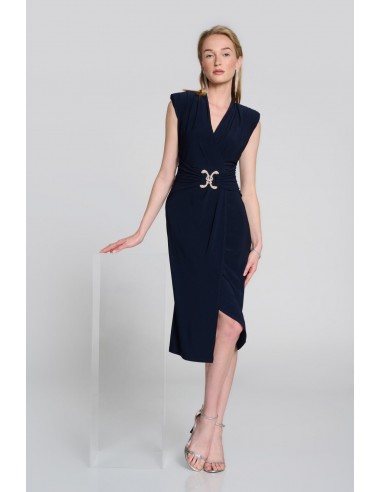 Joseph Ribkoff Dress 242711-MID Midnight pas chere