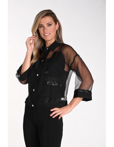 Frank Lyman Blouse 241315U Black À commander