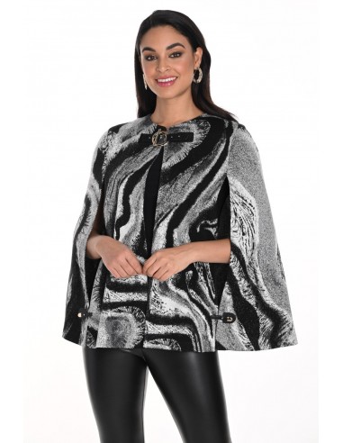 Frank Lyman Cape 243297 Black/Grey la livraison gratuite