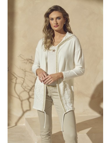 Frank Lyman Cardigan 241340U White En savoir plus