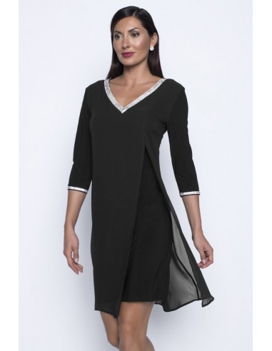 Frank Lyman Dress 208003-BLK Black 2 - 3 jours ouvrés.