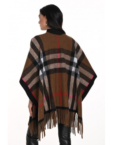 Frank Lyman Poncho 243472U Brown/Red soldes