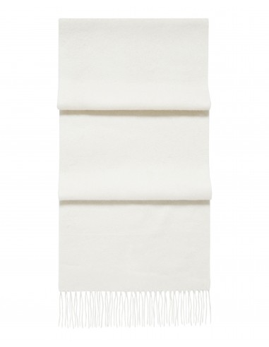 Unisex Woven Cashmere Scarf New Ivory White livraison gratuite