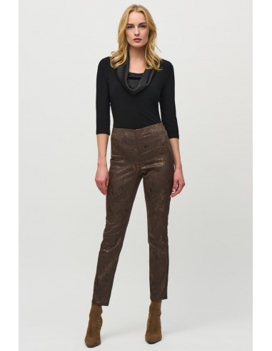 Joseph Ribkoff Pant 244945 Brown/Multi 50-70% off 