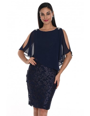 Lyman Dress 249276 Navy 2023