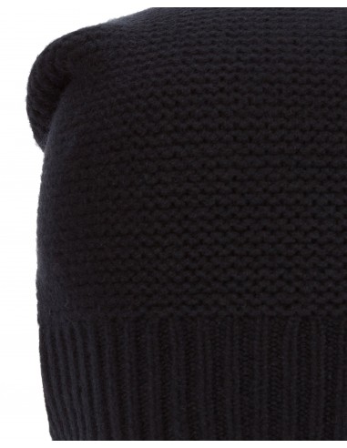 Unisex Beanie Cashmere Hat Black une grave pollution 