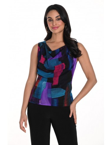 Frank Lyman Top 243301 Fuchsia/Turquoise ouvre sa boutique