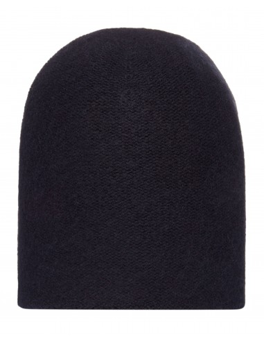 Unisex Double Layer Cashmere Beanie Navy Blue les ctes