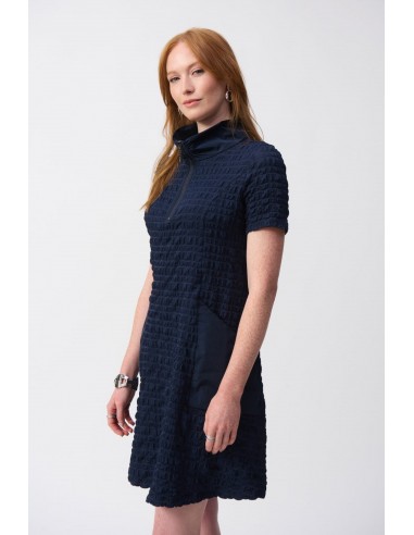 Joseph Ribkoff Dress 251084-MB Midnight Blue plus qu'un jeu 