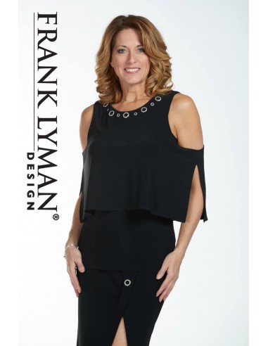 Frank Lyman Top style 185049 noir pas cher 