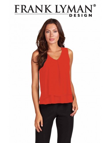 Frank Lyman Top style 61175-rd rouge de technologie