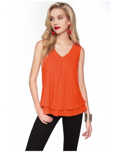 Frank Lyman Top Style 61175-ORNG ou a consommer sur place